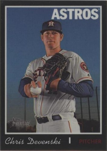 2019 Topps Heritage High Number - Chris Devenski #THC-713