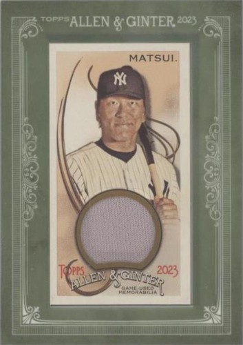 2023 Topps Allen & Ginter - Hideki Matsui #MFR-HM