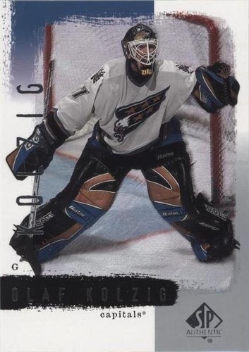 2000-01 SP Authentic - Olaf Kolzig #89