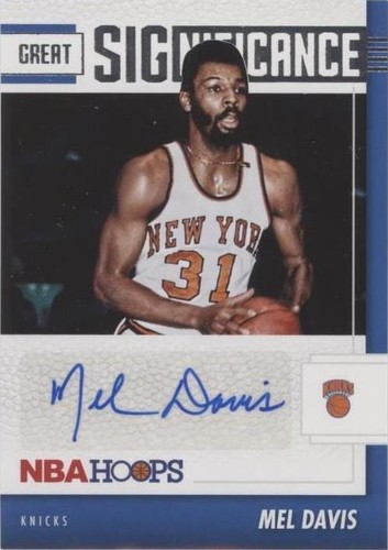 2021-22 Panini NBA Hoops - Mel Davis #GS-MDV