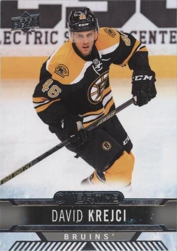 2017-18 Upper Deck Overtime - David Krejci #11