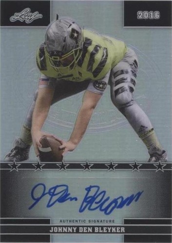 2016 Leaf U.S. Army All-American Bowl Johnny Den Bleyker #56