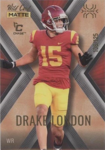 2022 Wild Card MATTE Drake London #MXP-14
