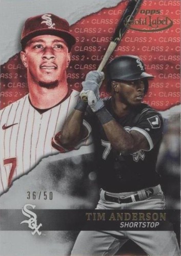 2020 Topps Gold Label - Tim Anderson #25