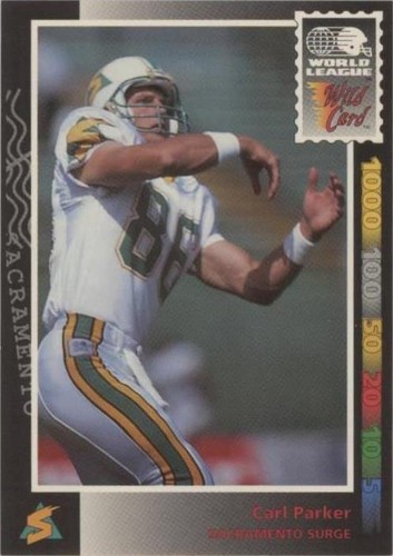 1992 Wild Card World League Carl Parker #47