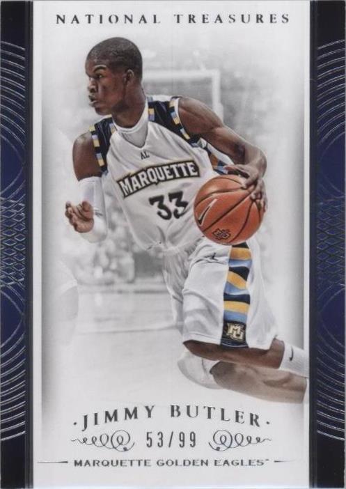 2015 Panini National Treasures College — Джимми Батлер No56
