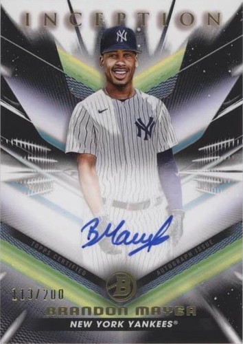 2023 Bowman Inception - Brando Mayea #BPA-BM