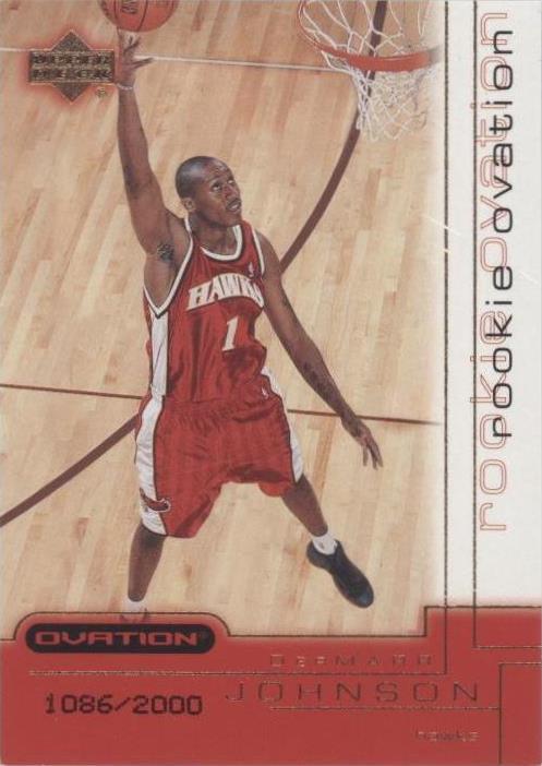 2000-01 Upper Deck Ovation - DerMarr Johnson #66