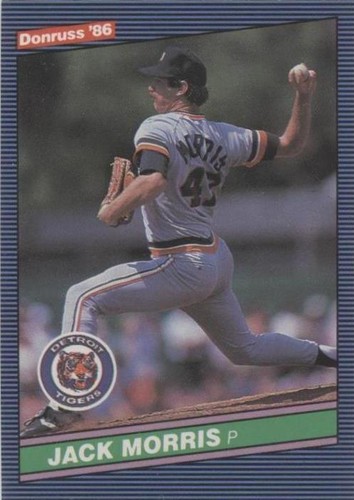 1986 Donruss - Jack Morris #105