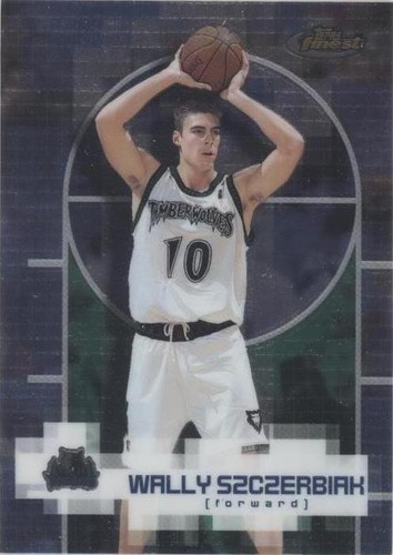 2000-01 Topps Finest - Wally Szczerbiak #83