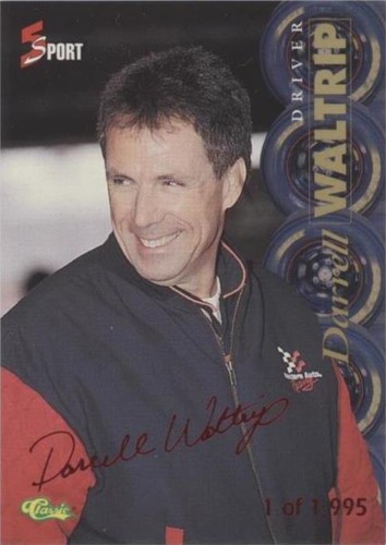 1995 Classic 5 Sport Signings - Darrell Waltrip #S89