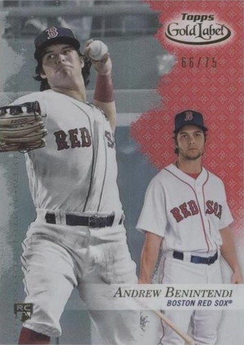 2017 Topps Gold Label - Andrew Benintendi #48