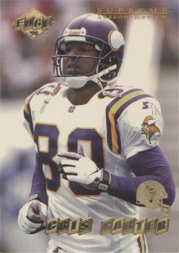 1998 Collector's Edge Supreme Season Review Cris Carter #96