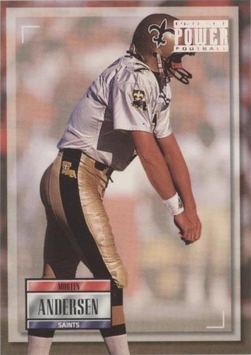 1993 Pro Set Power Morten Andersen #107