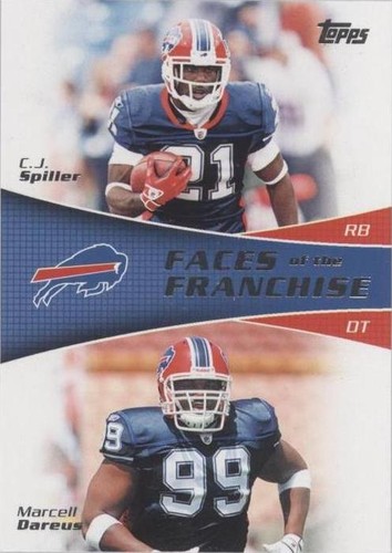 2011 Topps C.J. Spiller Marcell Dareus #FF-SD