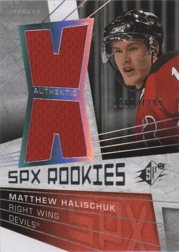 2008-09 SPx - Matt Halischuk #134