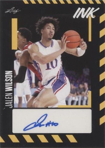 2023-24 Leaf Ink - Jalen Wilson #BA-JW2