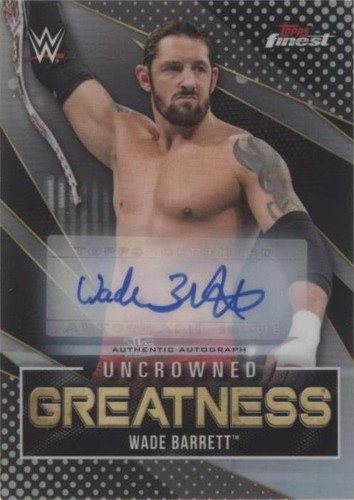 2021 Topps Finest WWE - Wade Barrett #UG-19