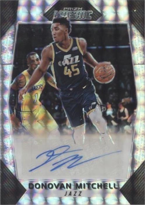 2017-18 Panini Prizm Mosaic - Donovan Mitchell #A-DML