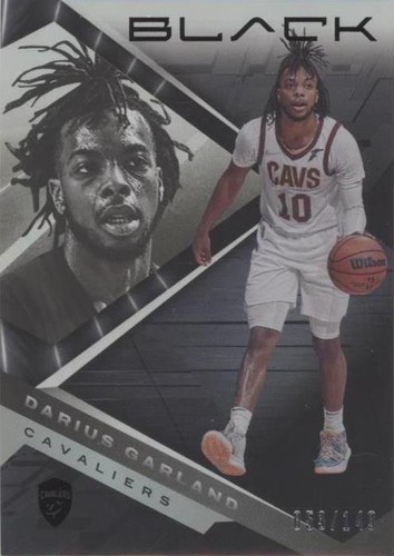 2021-22 Panini Black - Darius Garland #8