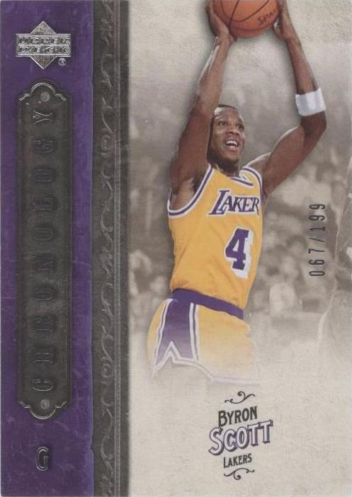 Cronología de cubierta superior 2006-07 - Byron Scott #16