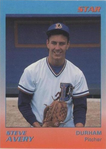 1989 Star Durham Bulls Blue/Orange - Steve Avery #1