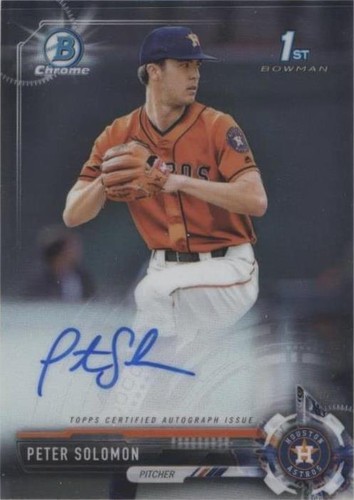 2017 Bowman Draft - Peter Solomon #CDA-PSO