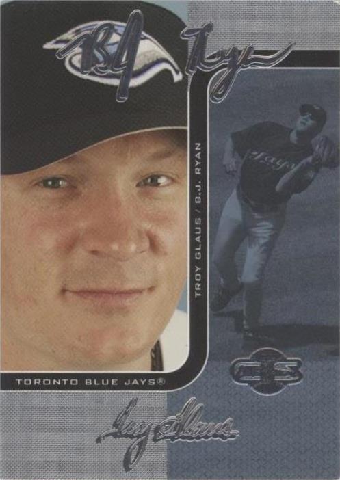 2006 Topps Co-Signers - B.J. Ryan Troy Glaus #68-A