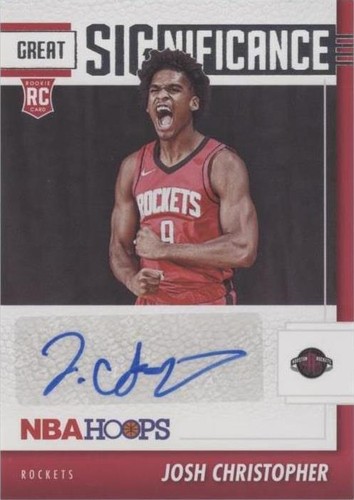2021-22 Panini NBA Hoops - Josh Christopher #GS-JC