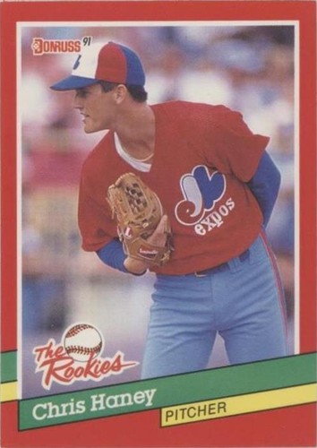 1991 Donruss The Rookies - Chris Haney #44