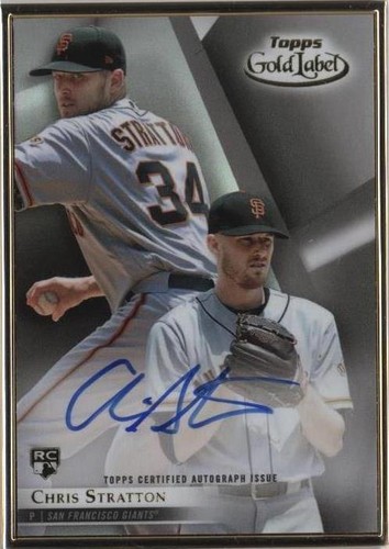 2018 Topps Gold Label - Chris Stratton #FA-CST