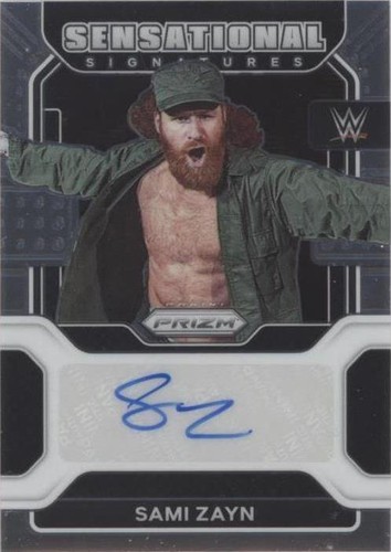 2022 Panini Prizm WWE - Sami Zayn #SS-SZY
