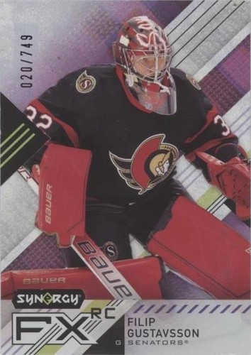 2021-22 Upper Deck Synergy - Filip Gustavsson #FXR-FG