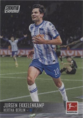 2021-22 Topps Stadium Club Chrome Bundesliga Jurgen Ekkelenkamp #8
