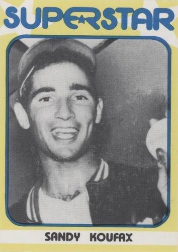 1980 TCMA Superstars - Sandy Koufax #16