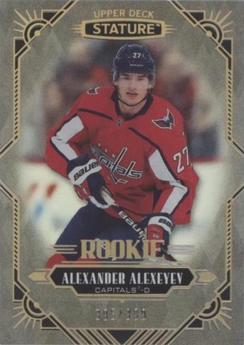 2020-21 Upper Deck Stature - Alexander Alexeyev #160