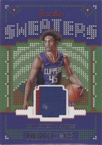 2021-22 Panini NBA Hoops - Keon Johnson #RSW-KJ