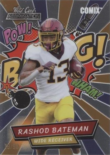 2021 Wild Card Alumination Rashod Bateman #AC-17