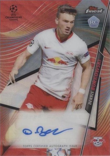 2020-21 Topps Finest UCL Dennis Borkowski #FA-DB