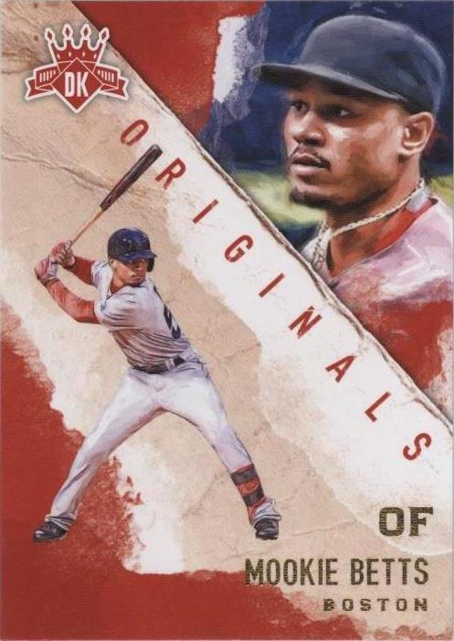 2017 Panini Diamond Kings - Mookie Betts #DO-12