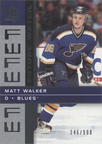 2002-03 SP Authentic - Matt Walker #165