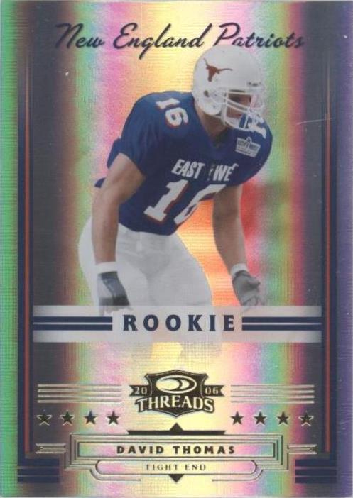 2006 Donruss Threads David Thomas #169