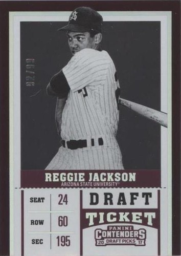 2017 Panini Contenders Draft Picks - Reggie Jackson #20