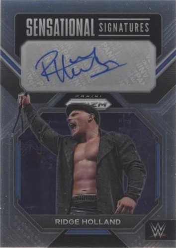 2023 Panini Prizm WWE - Ridge Holland #SN-RGH