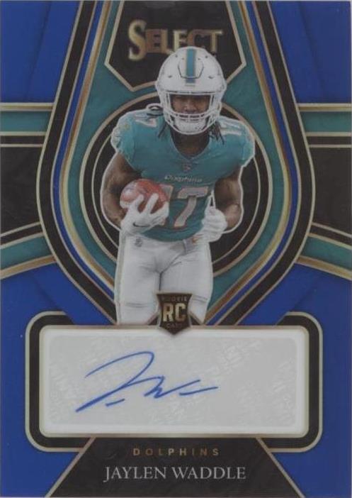 2021 Panini Select Jaylen Waddle #RS-JWA