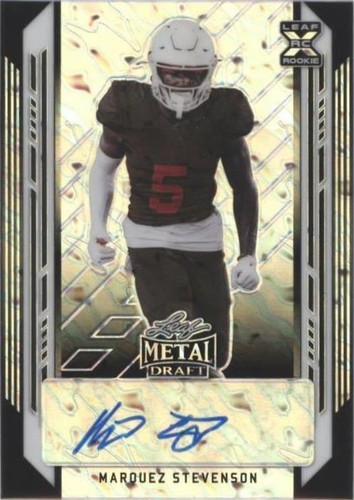 2021 Leaf Metal Draft Marquez Stevenson #BA-MS1