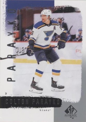 2020-21 SP Authentic - Colton Parayko #R45