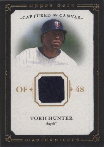 2008 Upper Deck Masterpieces - Torii Hunter #CC-HU
