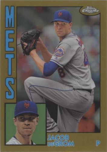2019 Topps Chrome - Jacob deGrom #84TC-6