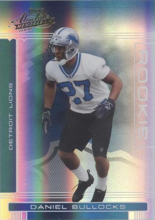 2006 Playoff Absolute Memorabilia Daniel Bullocks #218
